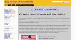 Desktop Screenshot of colonialwatches.com