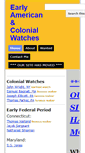 Mobile Screenshot of colonialwatches.com